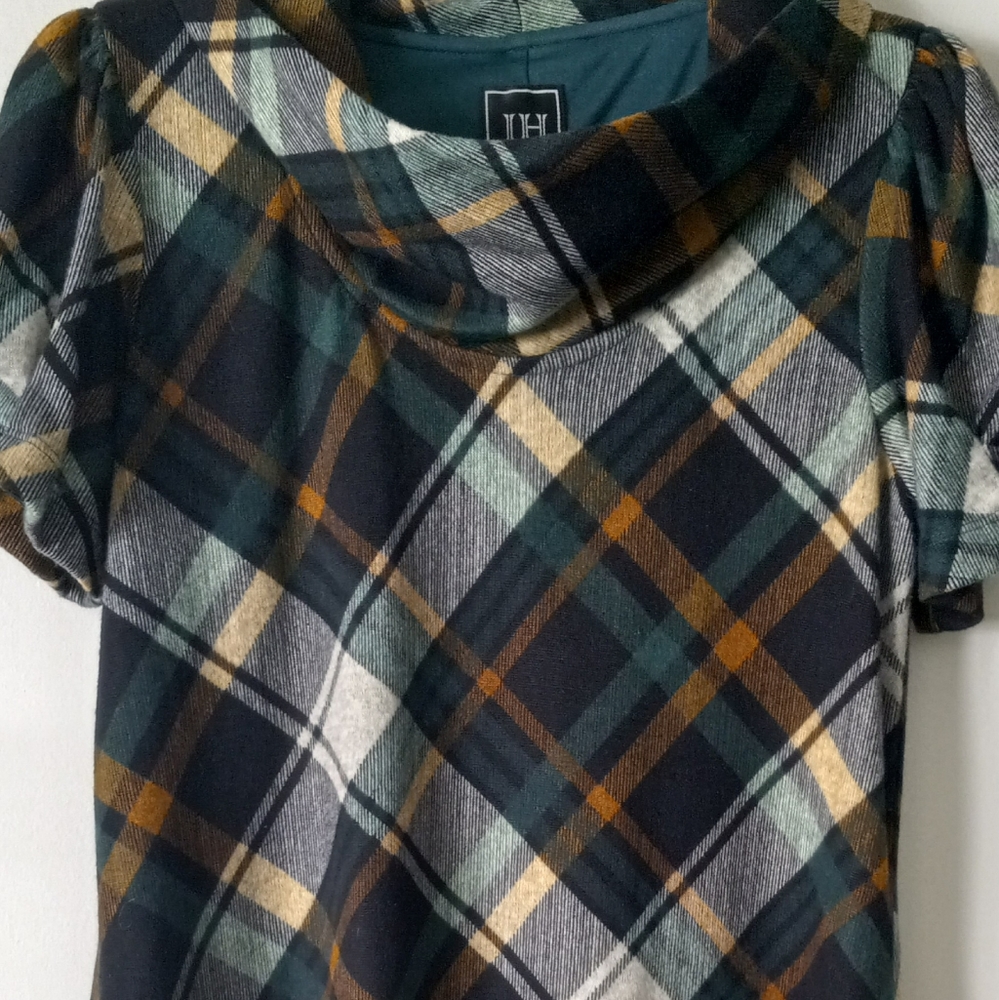 JH cowlneck fitted woman's dress size Small